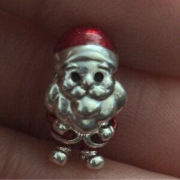 Authentic Playful Santa Pandora Charm - Picture 3 of 4